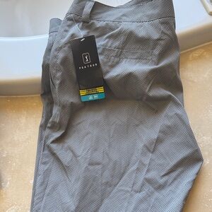 PGA Tour Charcoal Golf Shorts